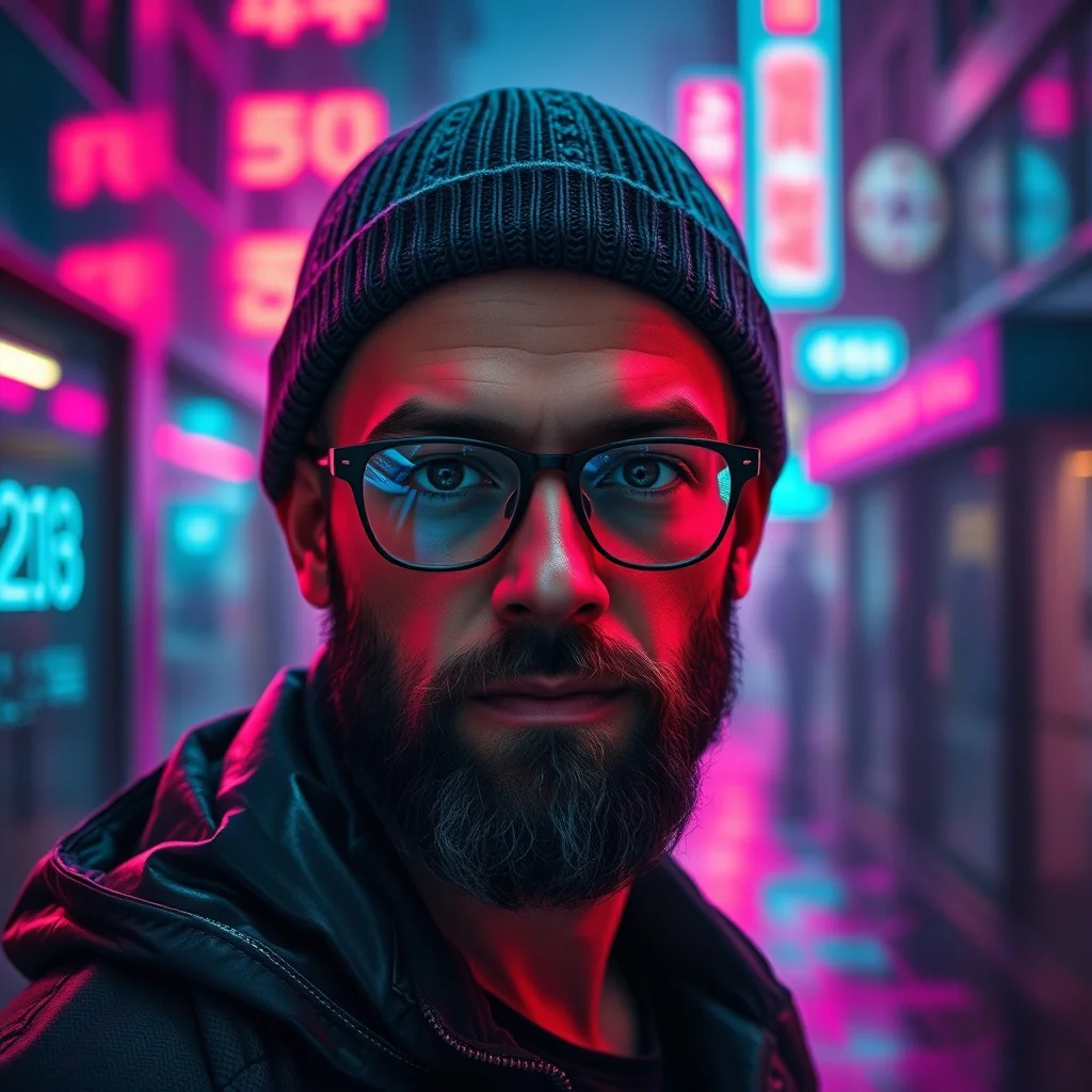 Cyberpunk avatar