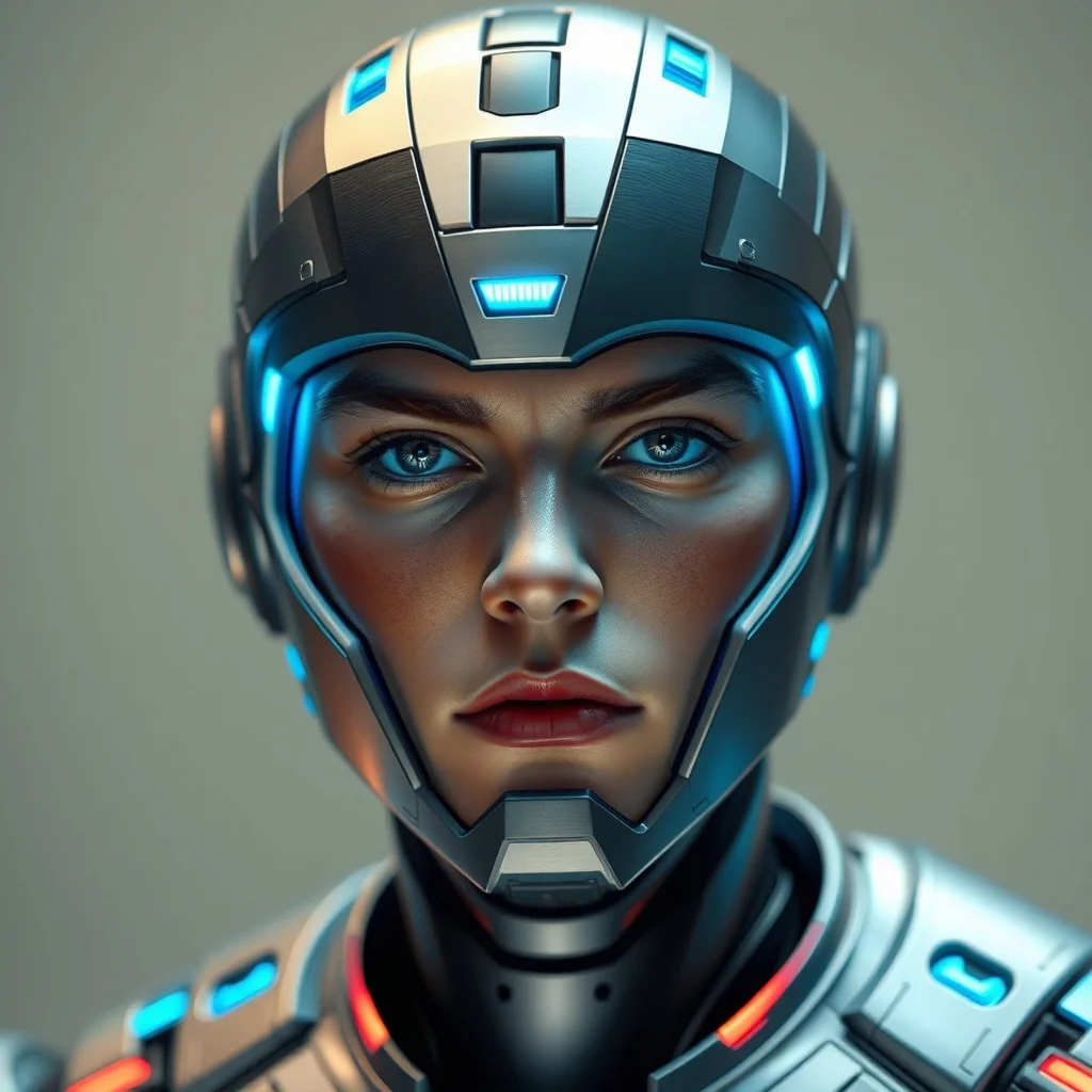 Futuristic avatar