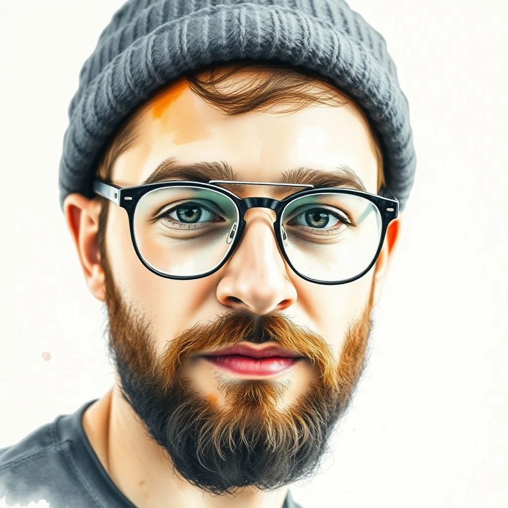 Watercolor avatar
