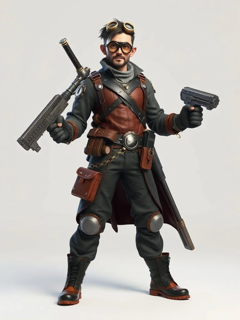 3D Render character