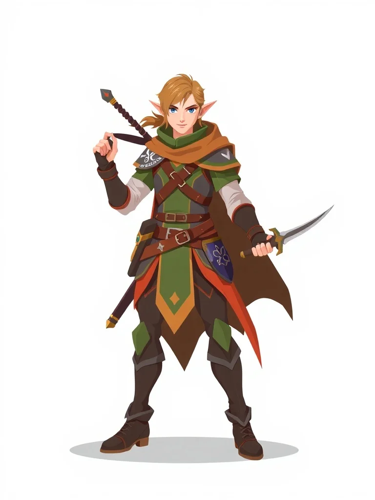 Flat Design character