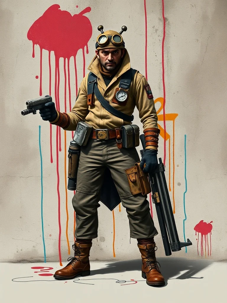 Graffiti character