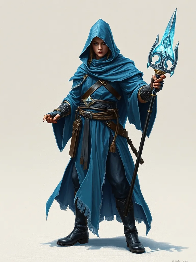 Oil Painting character