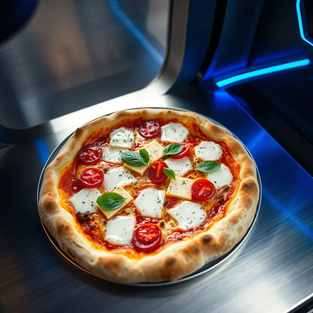 Futuristic food photo
