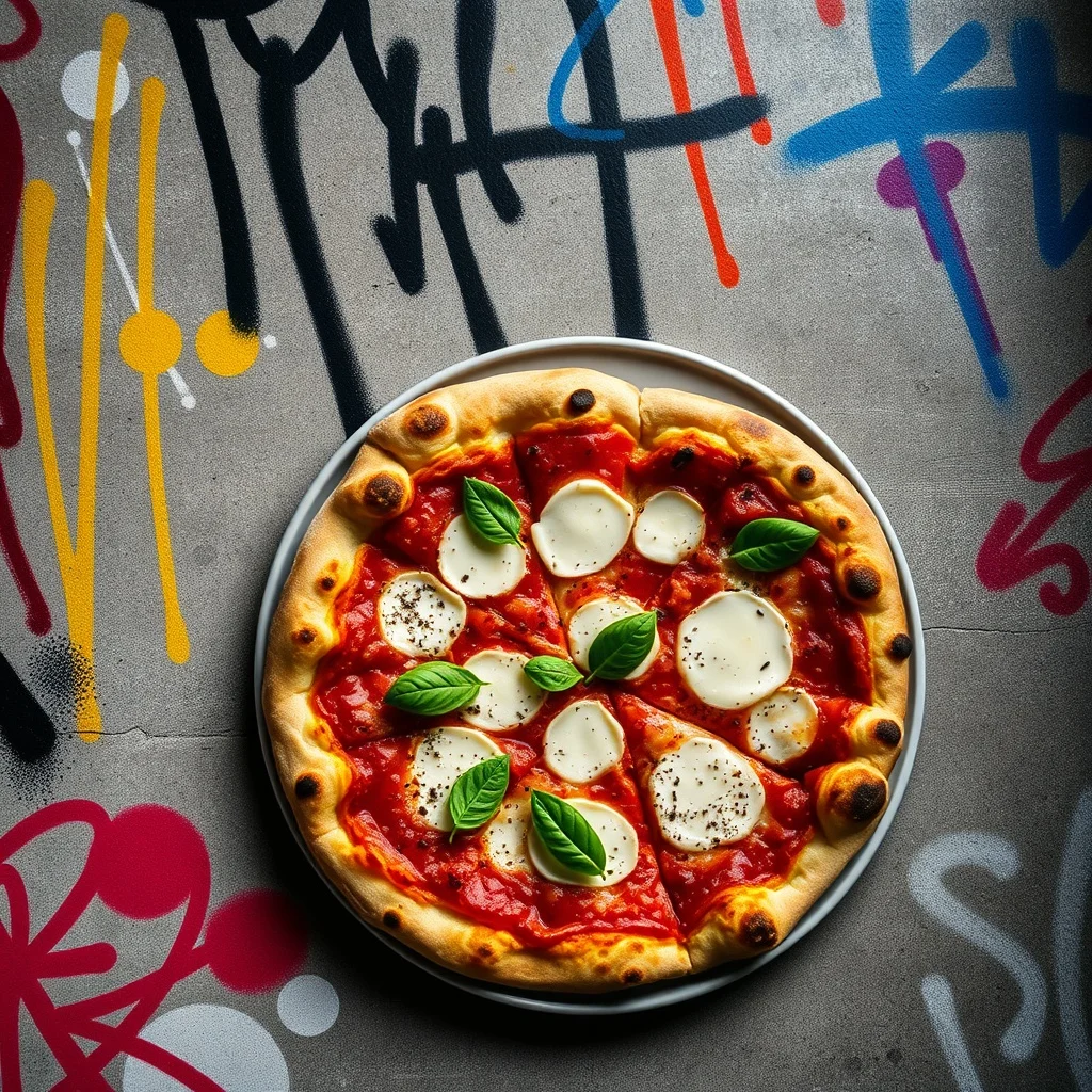 Graffiti food photo