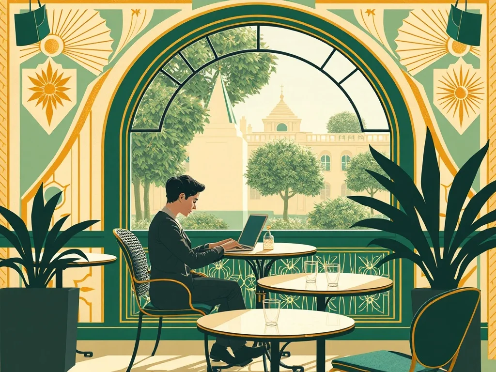 Art Deco illustration