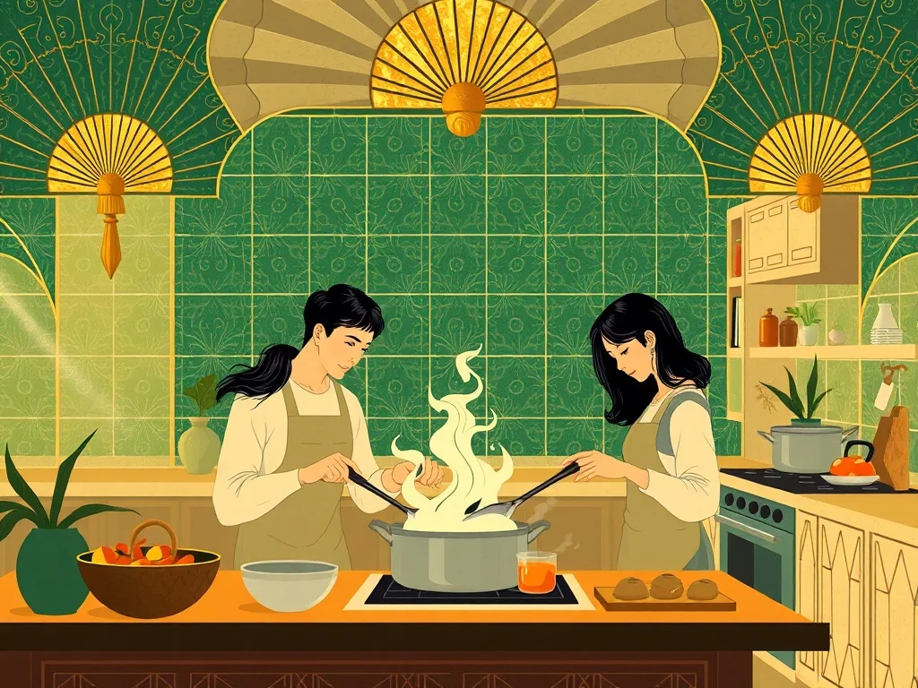 Art Deco illustration