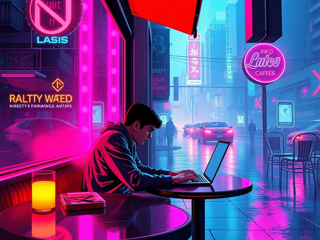 Cyberpunk illustration