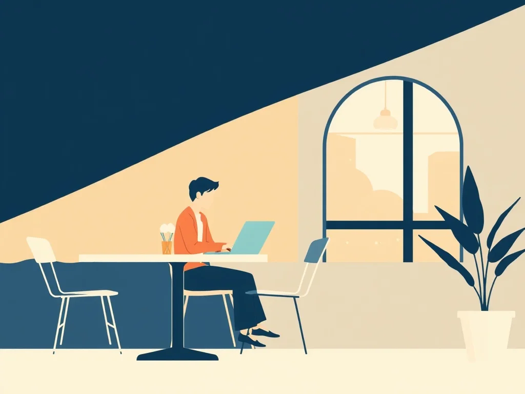 Minimalist illustration