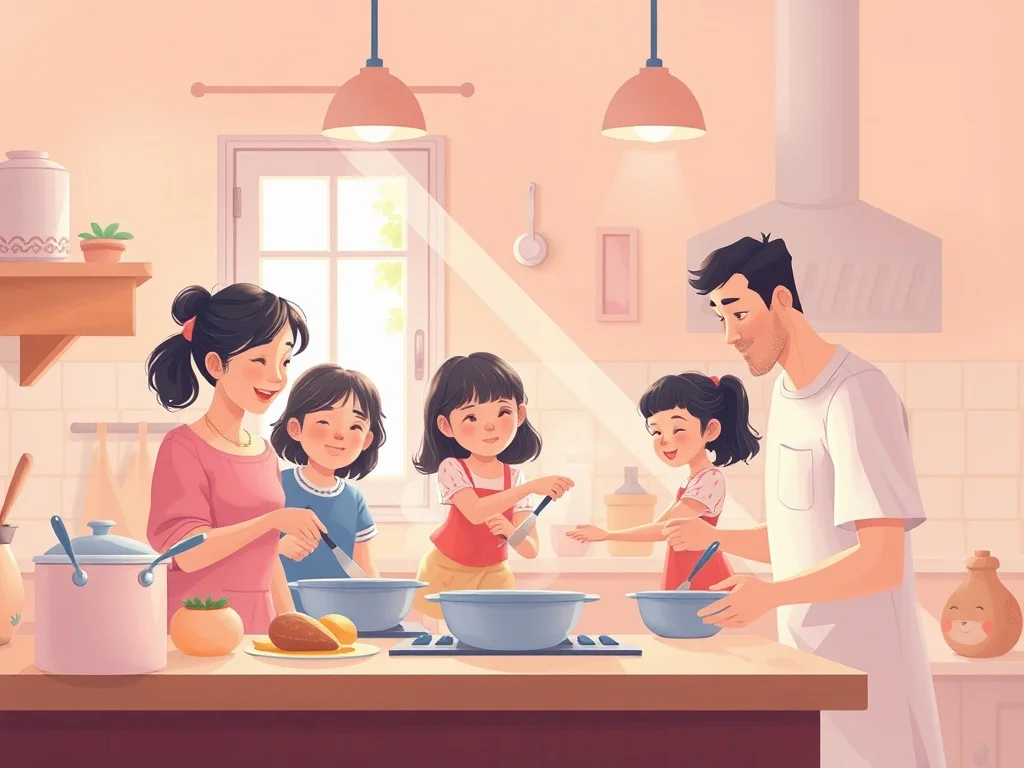 Pastel illustration