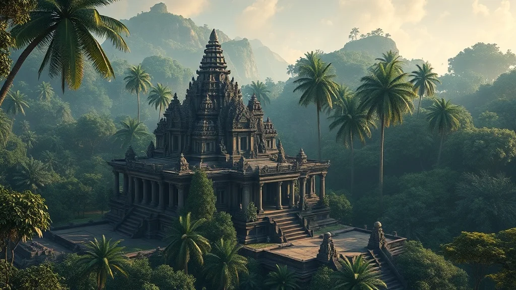 3D Render landscape