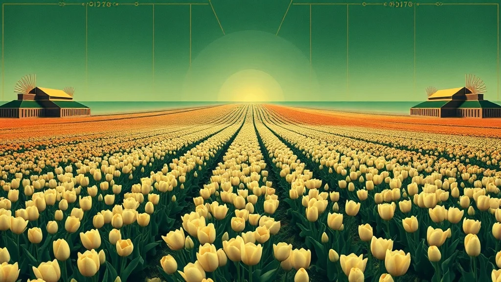 Art Deco landscape