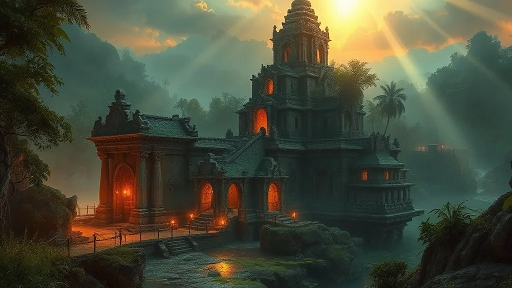 Fantasy landscape