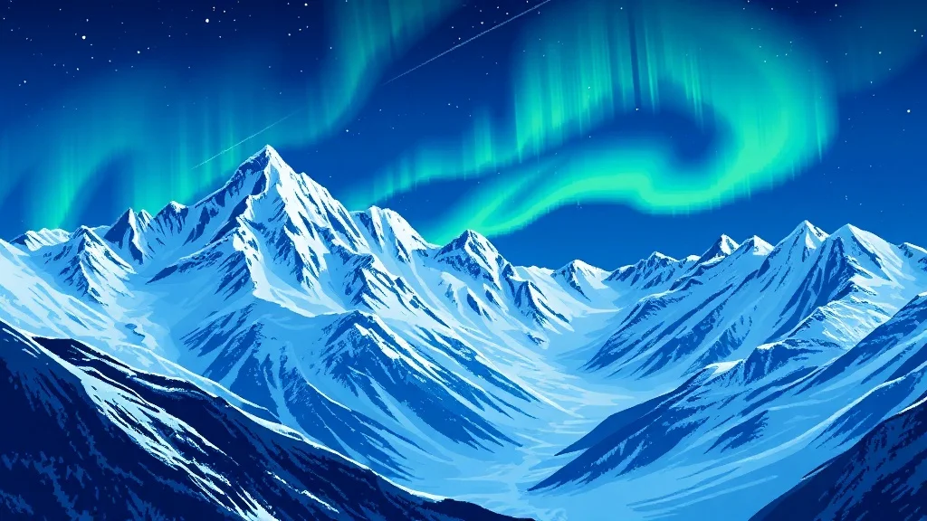 Pixel Art landscape