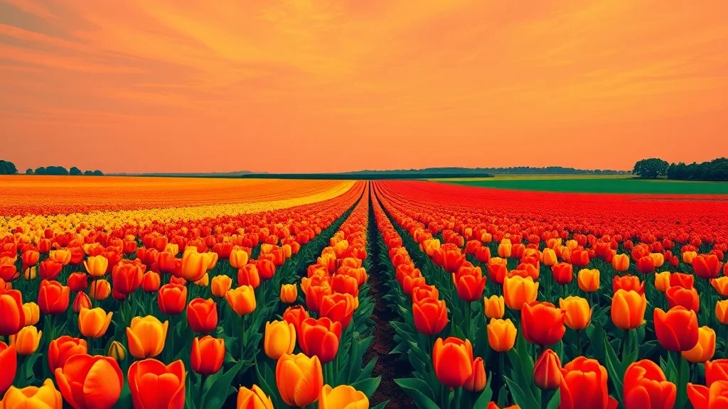 Pop Art landscape