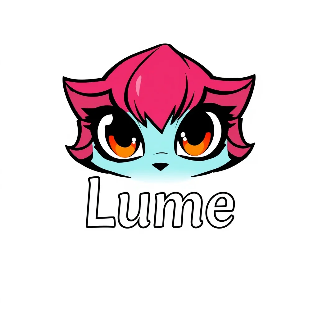 Anime logo: a fashion brand called Lume