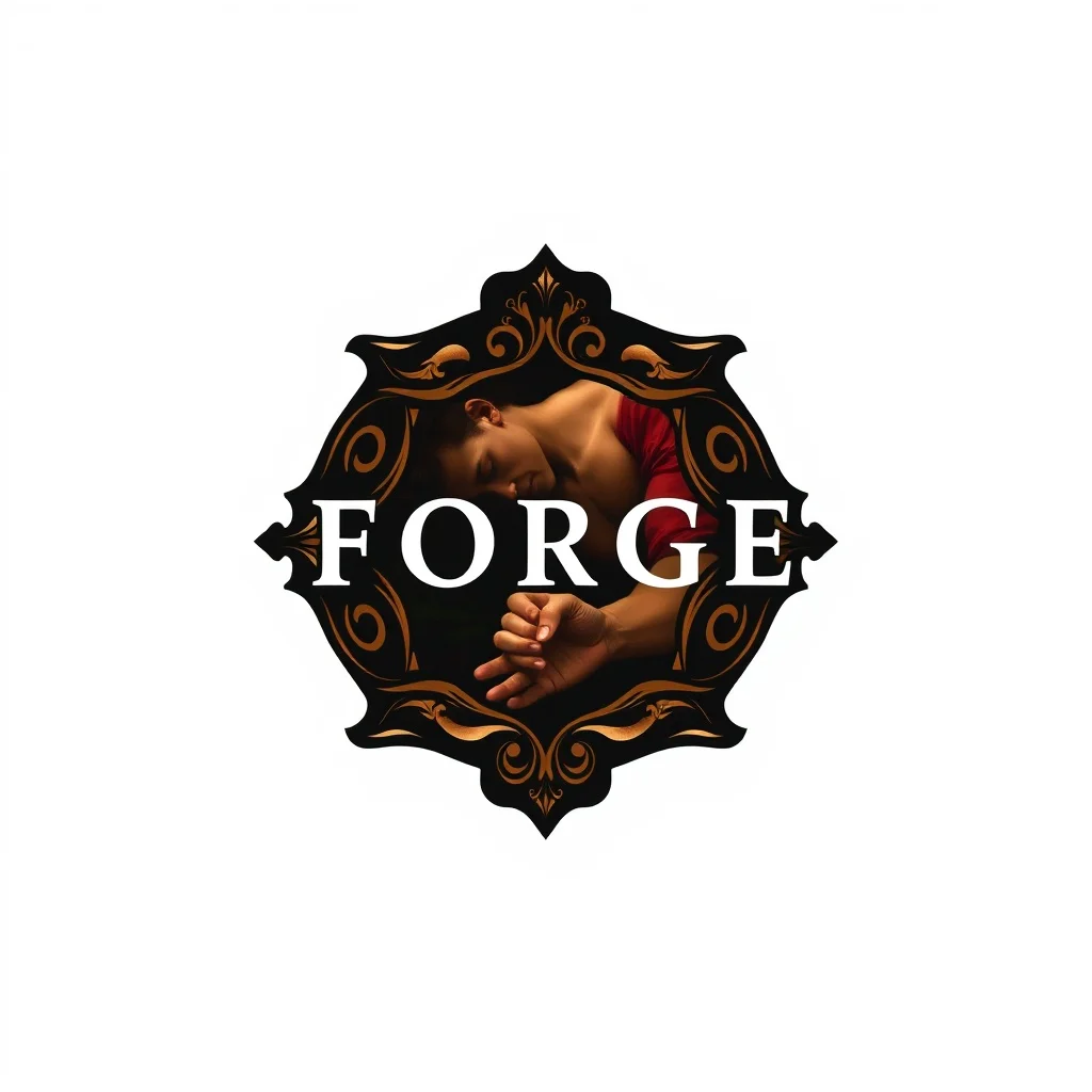 Baroque logo: a fitness gym called Forge