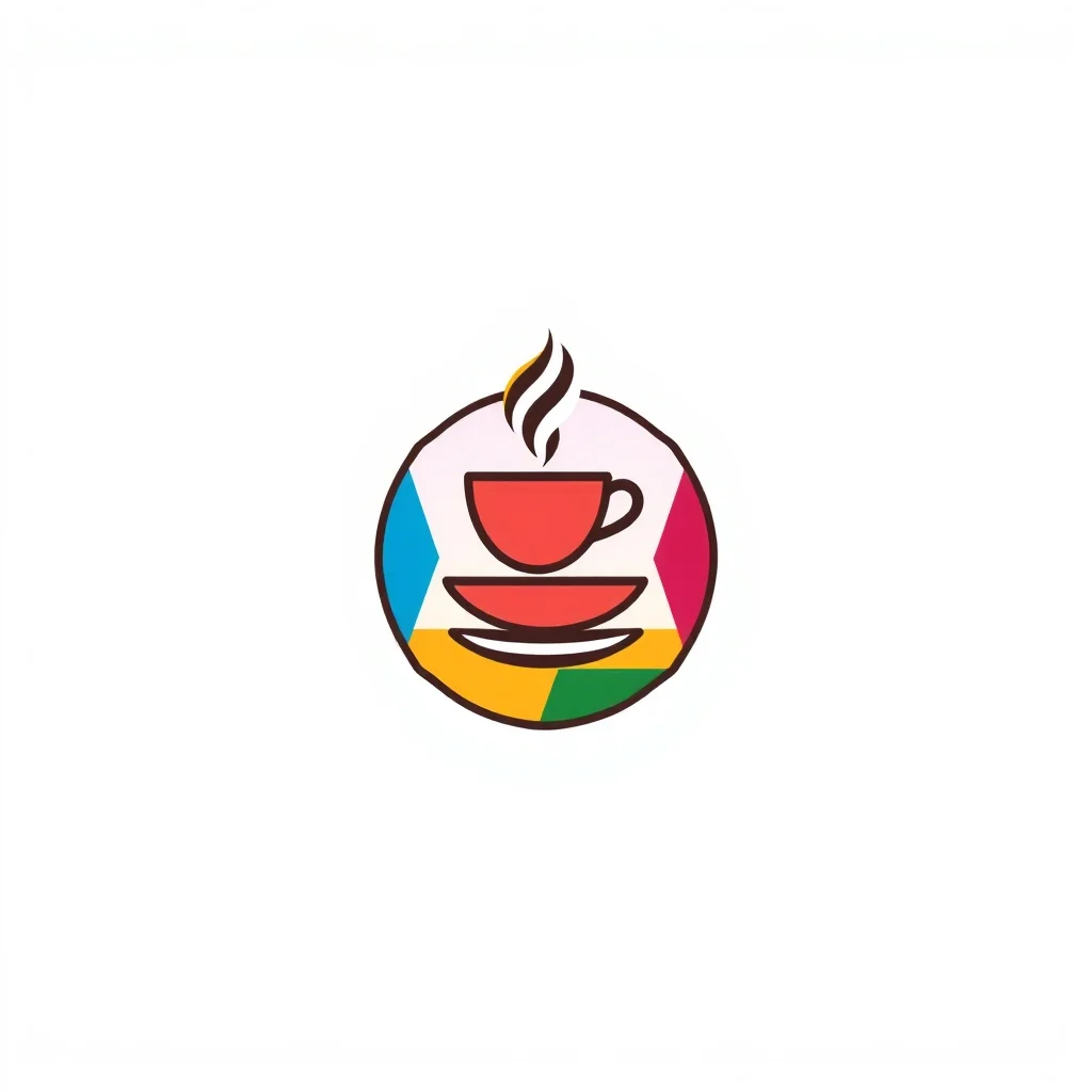 Flat Design logo