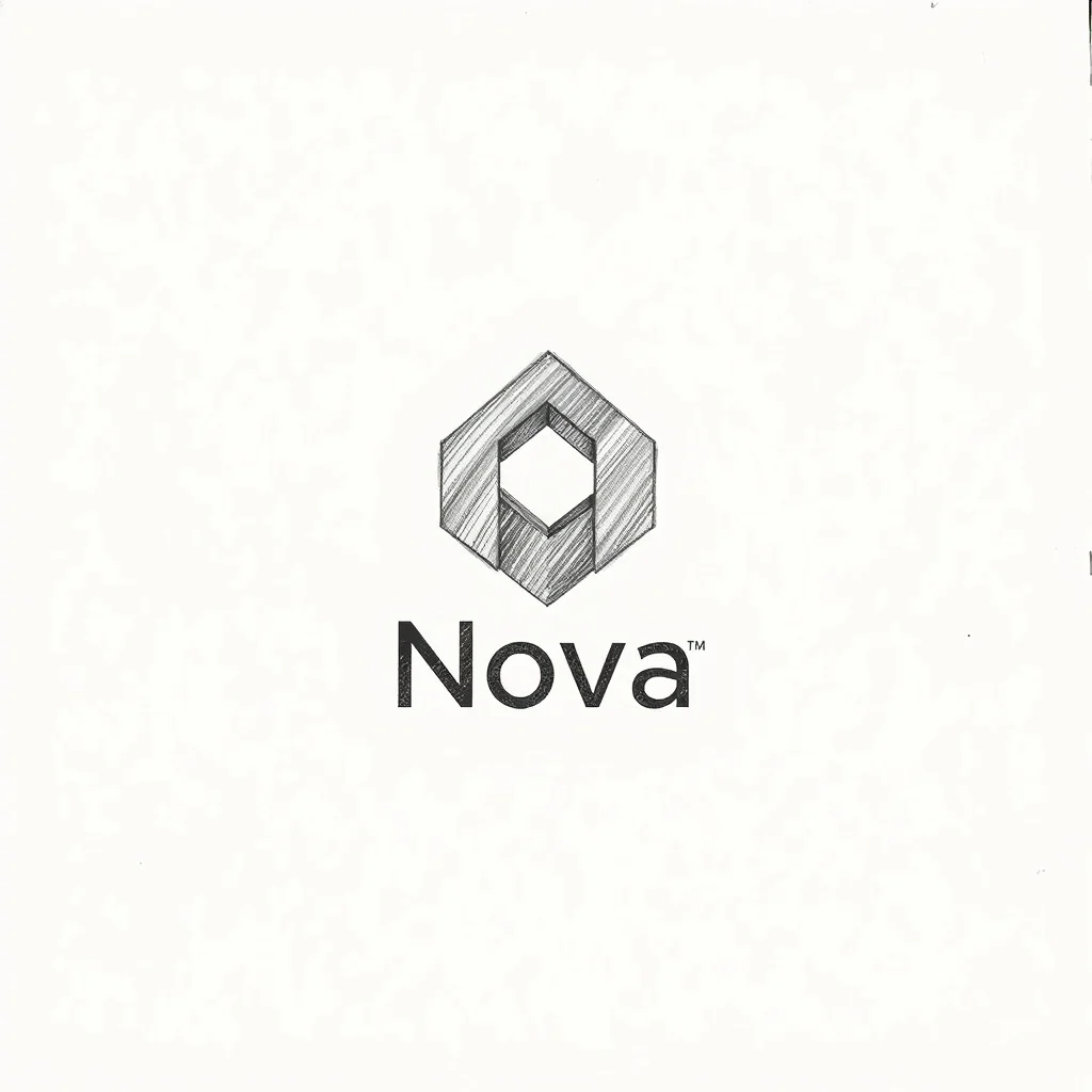 Sketch logo: a tech startup called Nova