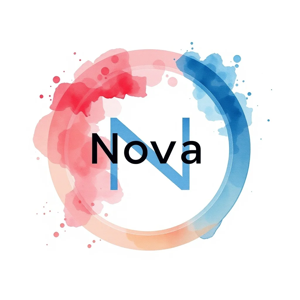 Watercolor logo