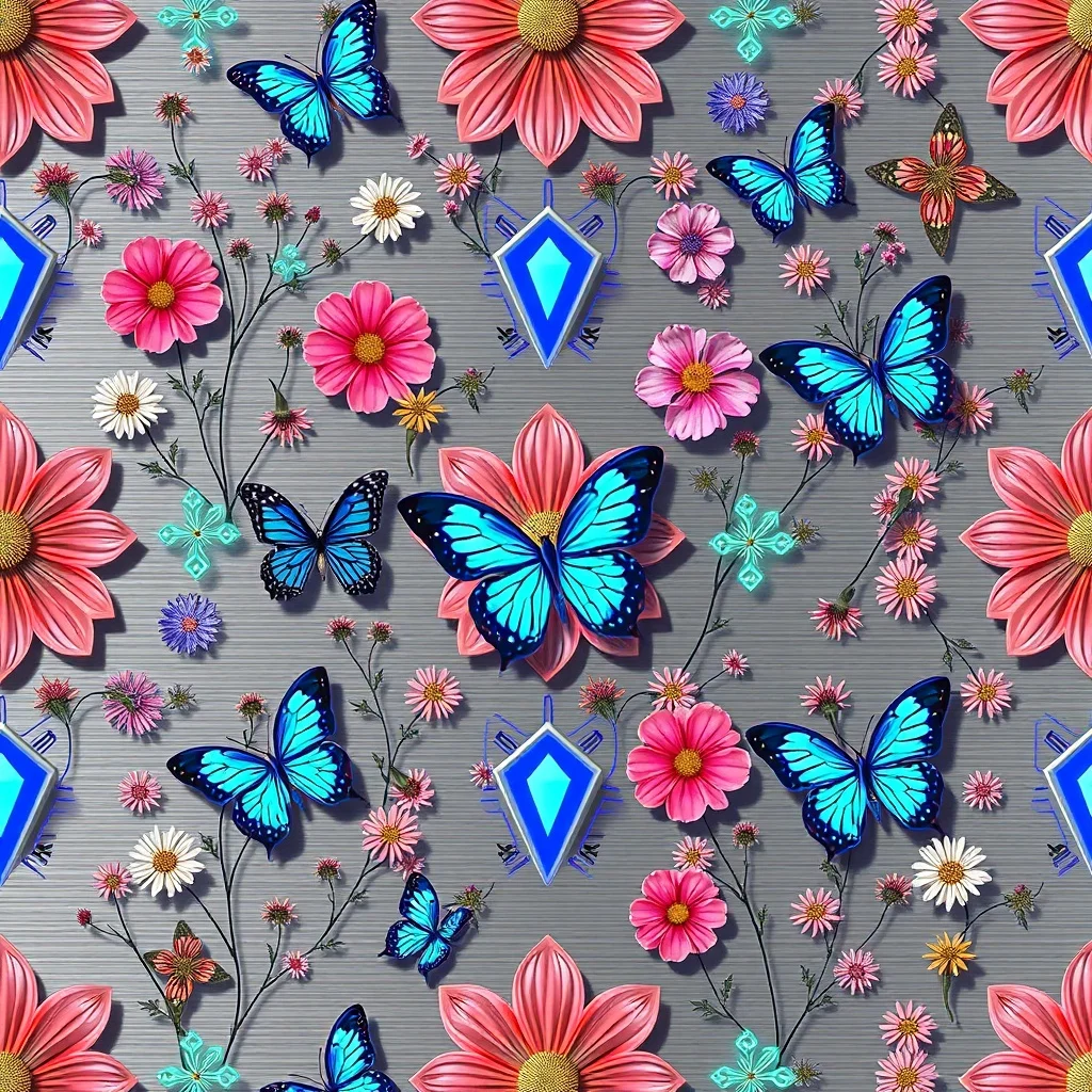 Futuristic pattern