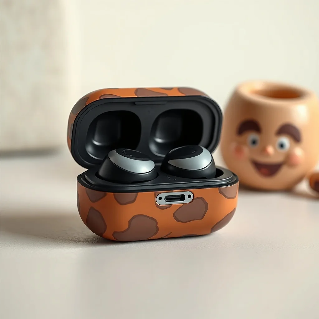 Cartoon product photo