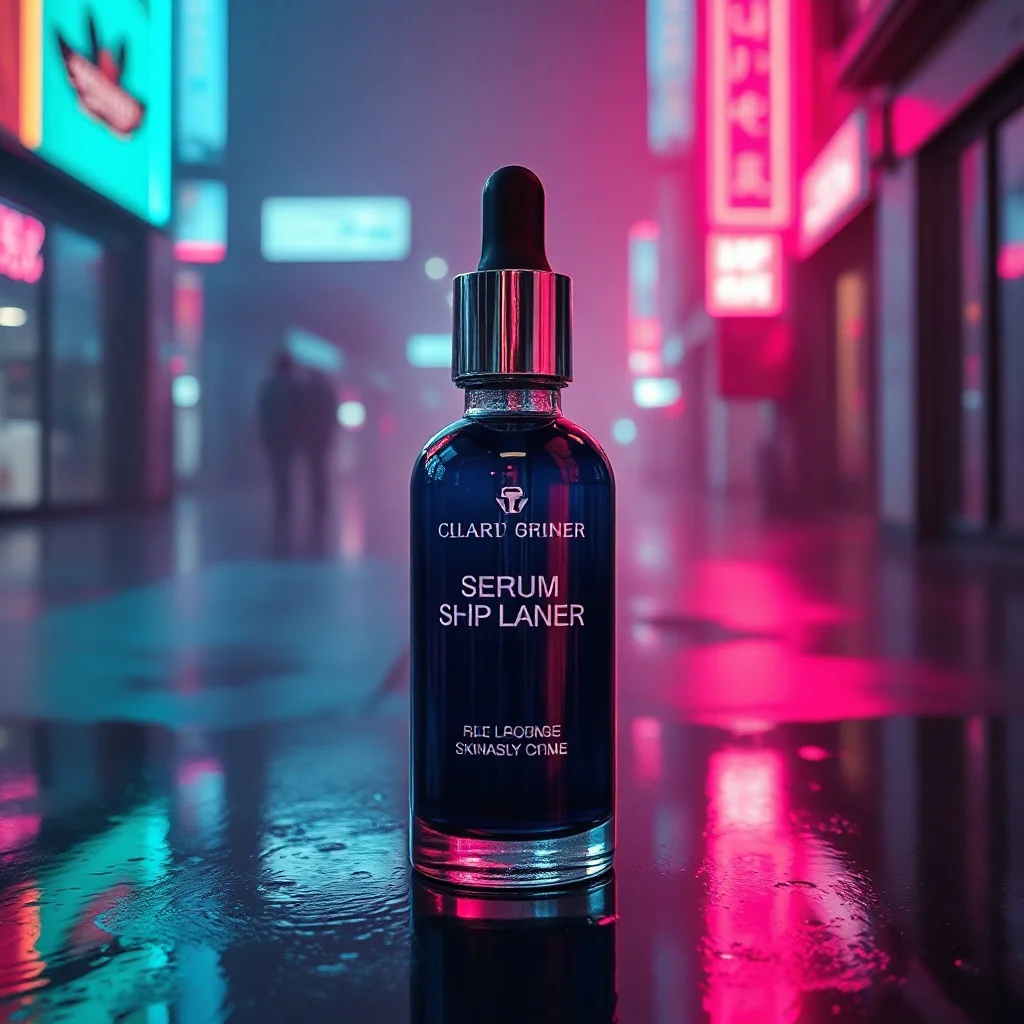 Cyberpunk product photo