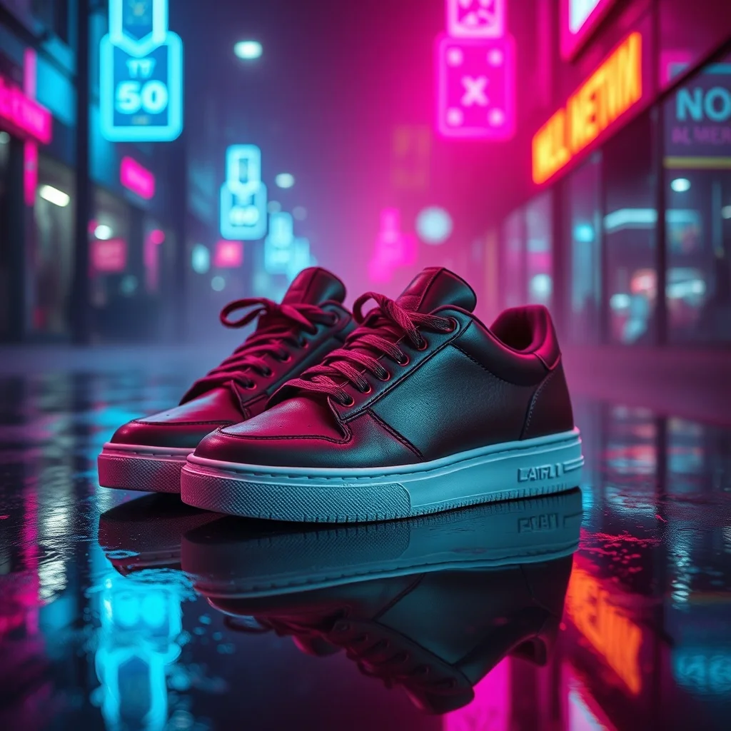 Cyberpunk product photo
