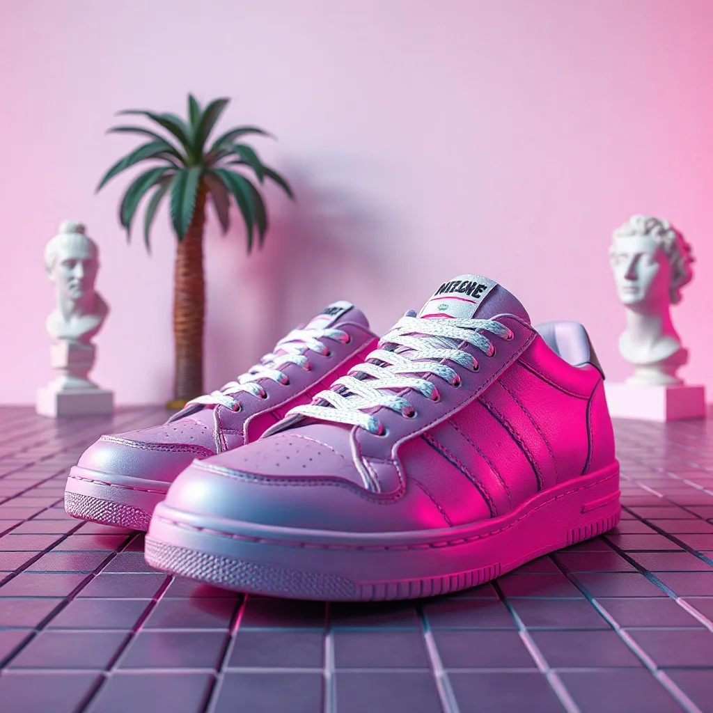 Vaporwave product photo