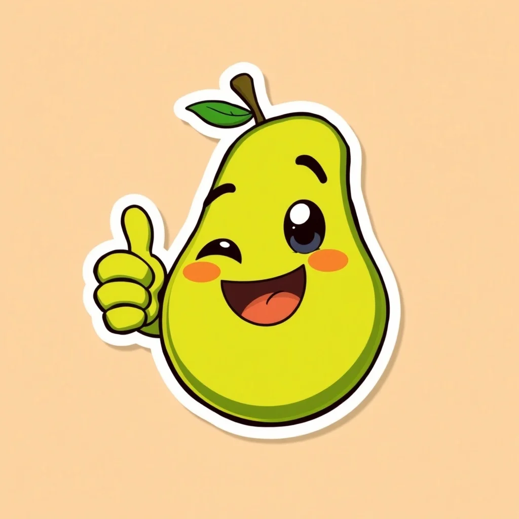 Anime sticker