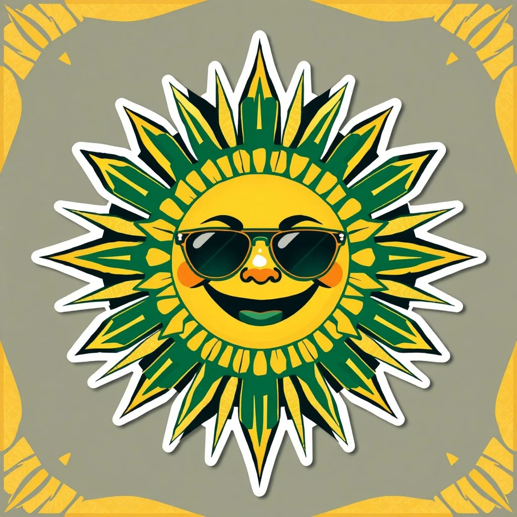 Art Deco sticker