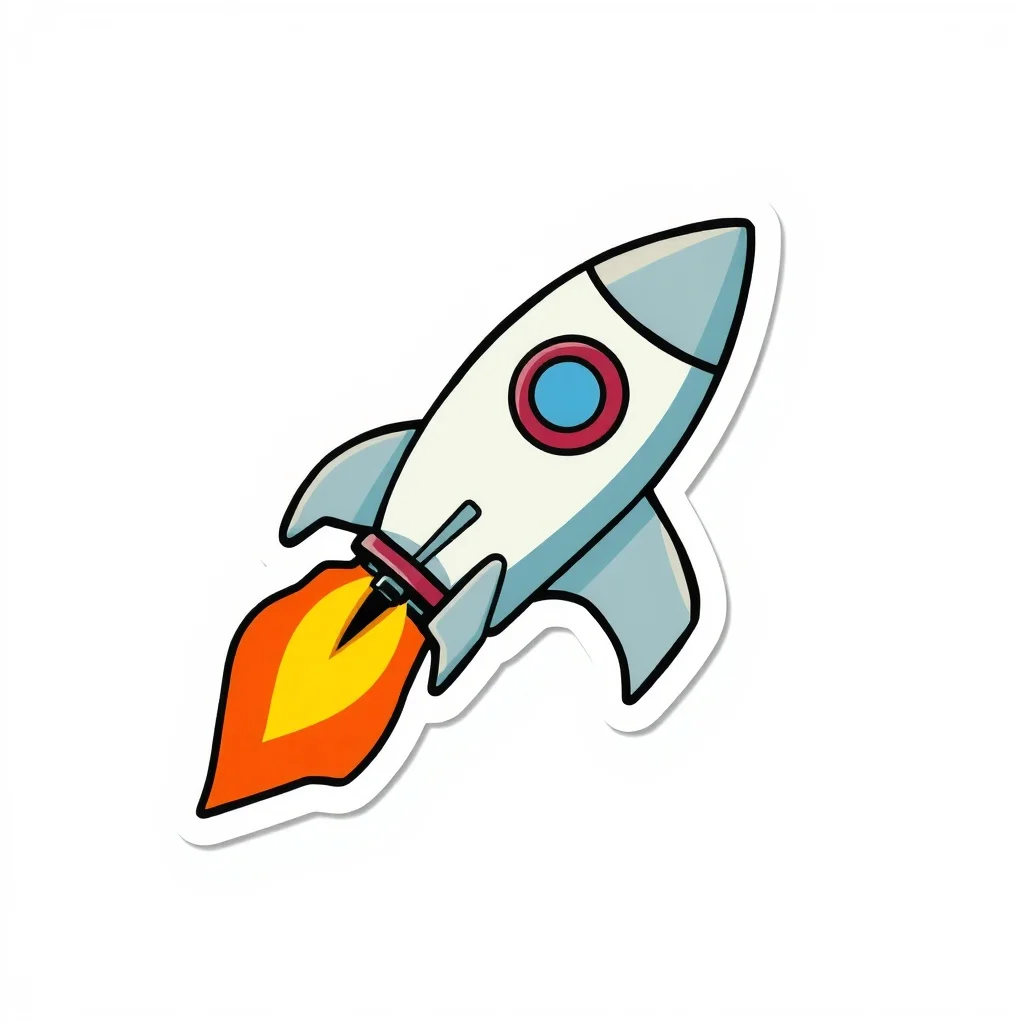 Cartoon sticker