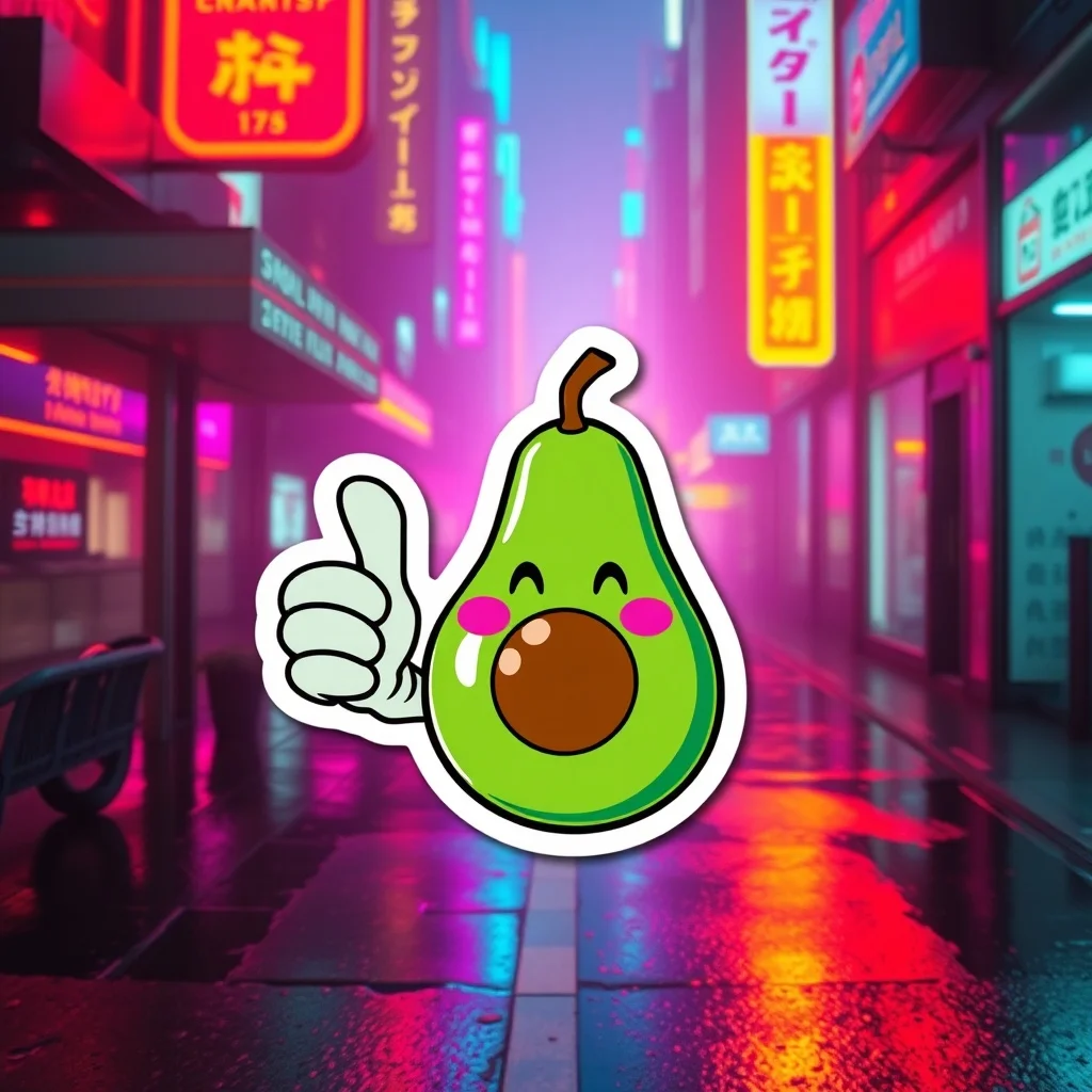 Cyberpunk sticker