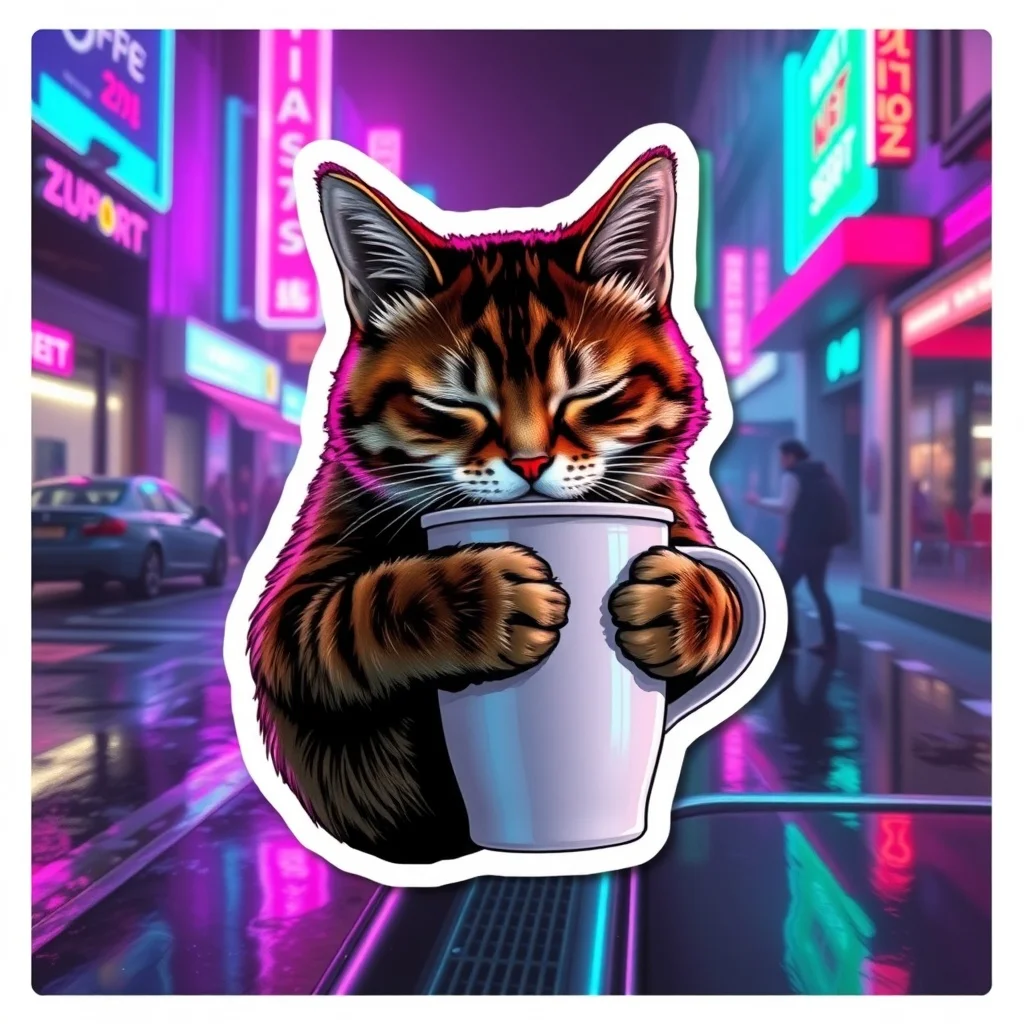 Cyberpunk sticker