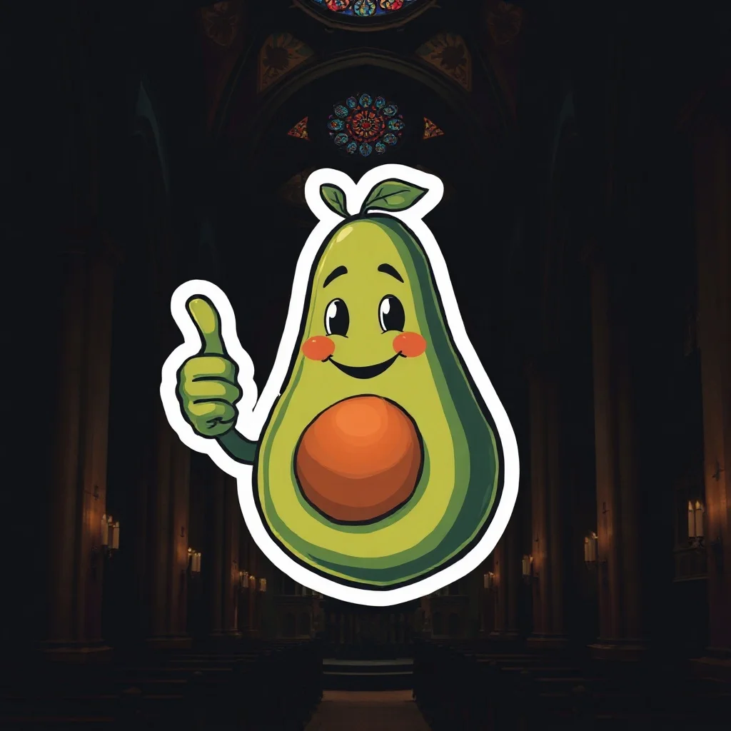 Gothic sticker