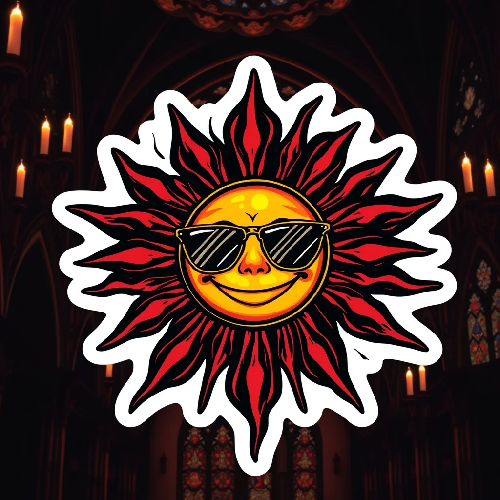 Gothic sticker