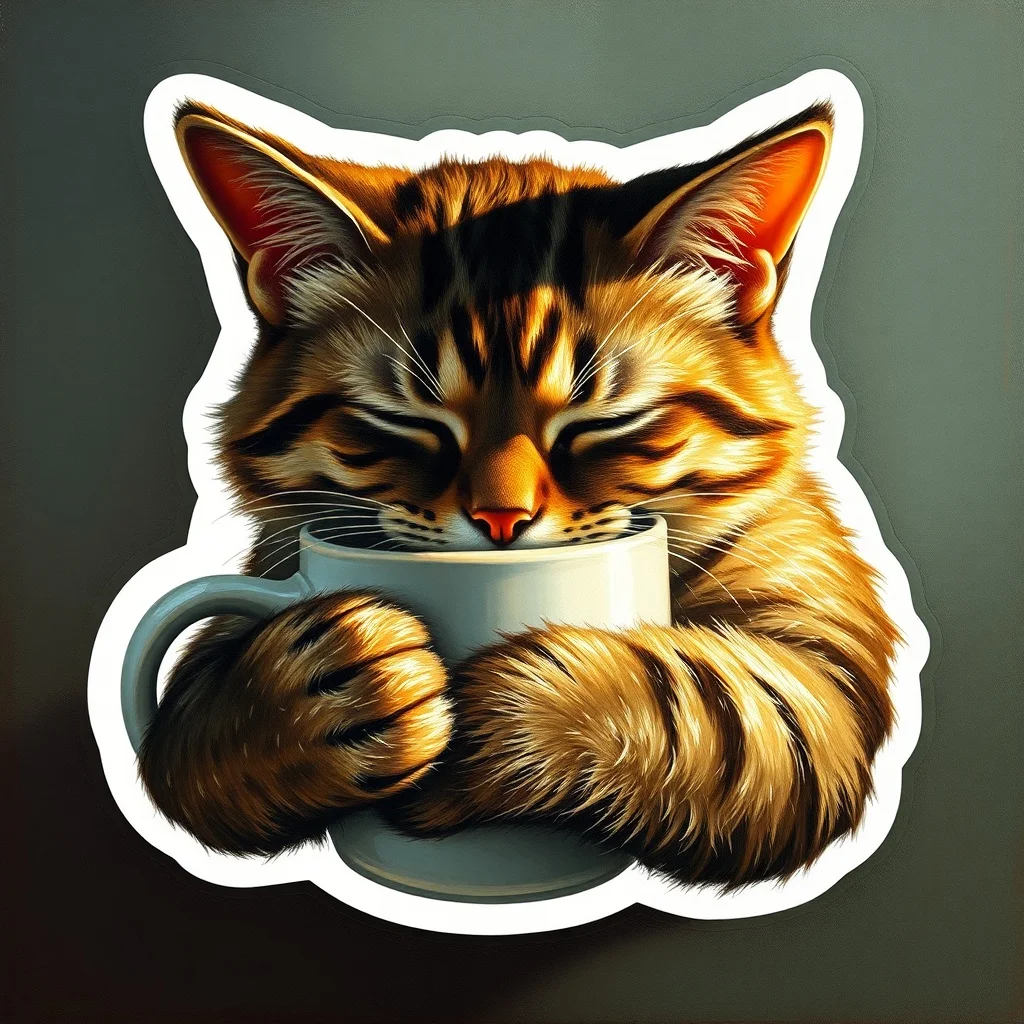 Oil Painting sticker