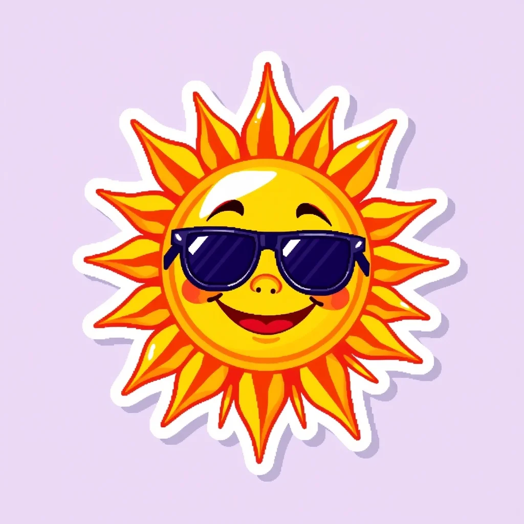 Pixel Art sticker