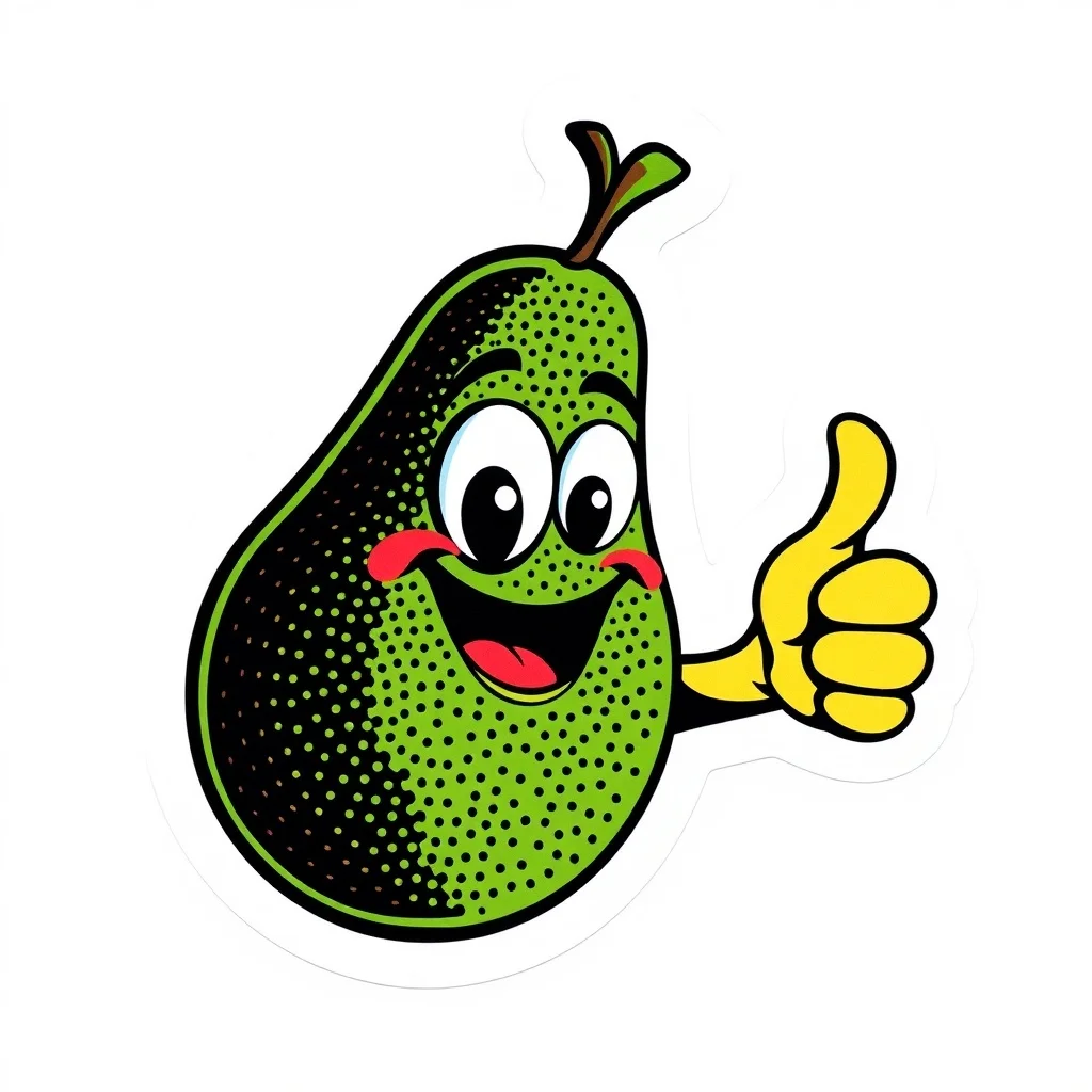 Pop Art sticker