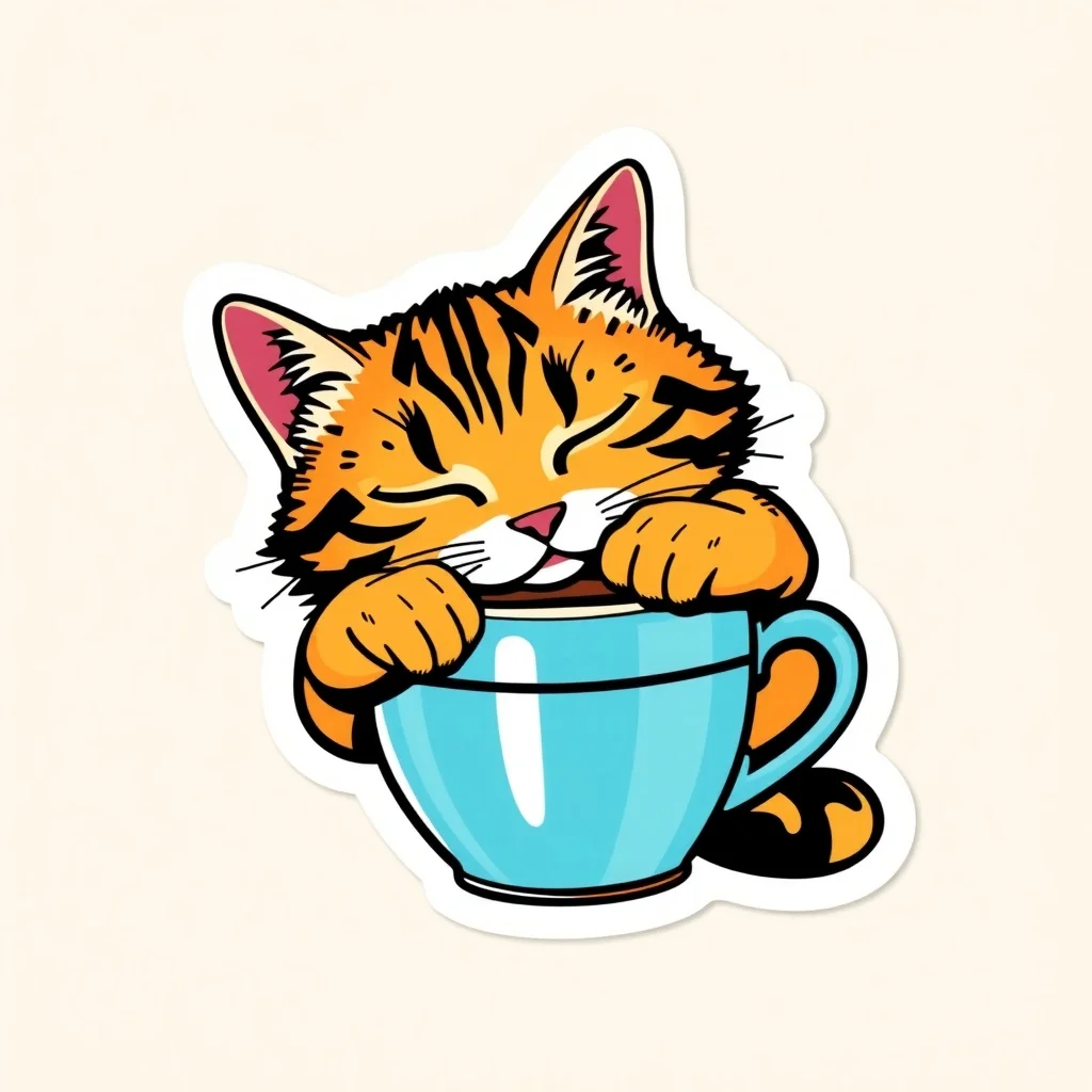 Pop Art sticker