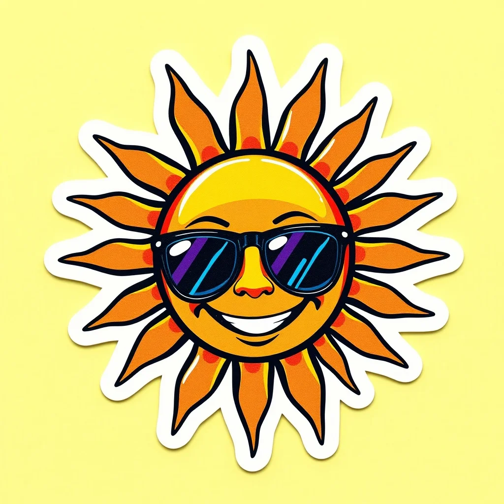 Pop Art sticker