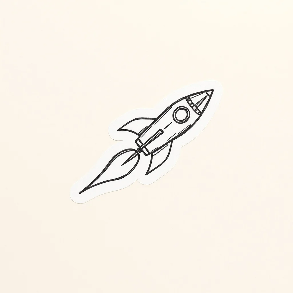 Sketch sticker