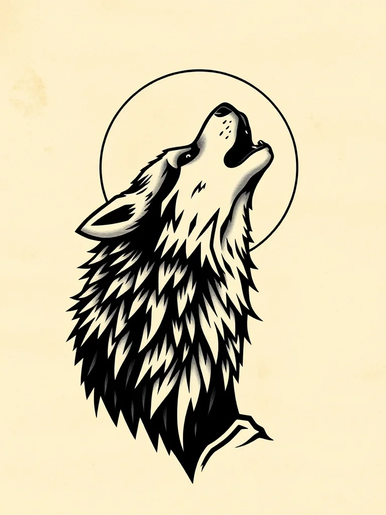 Flat Design tattoo