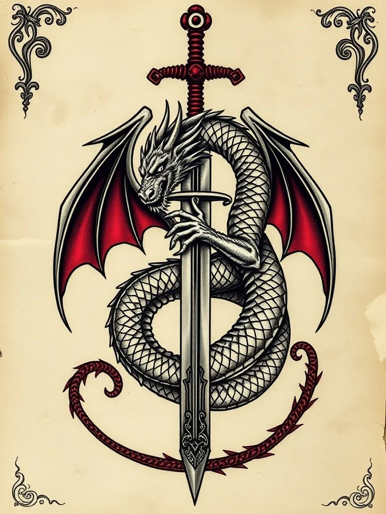 Gothic tattoo