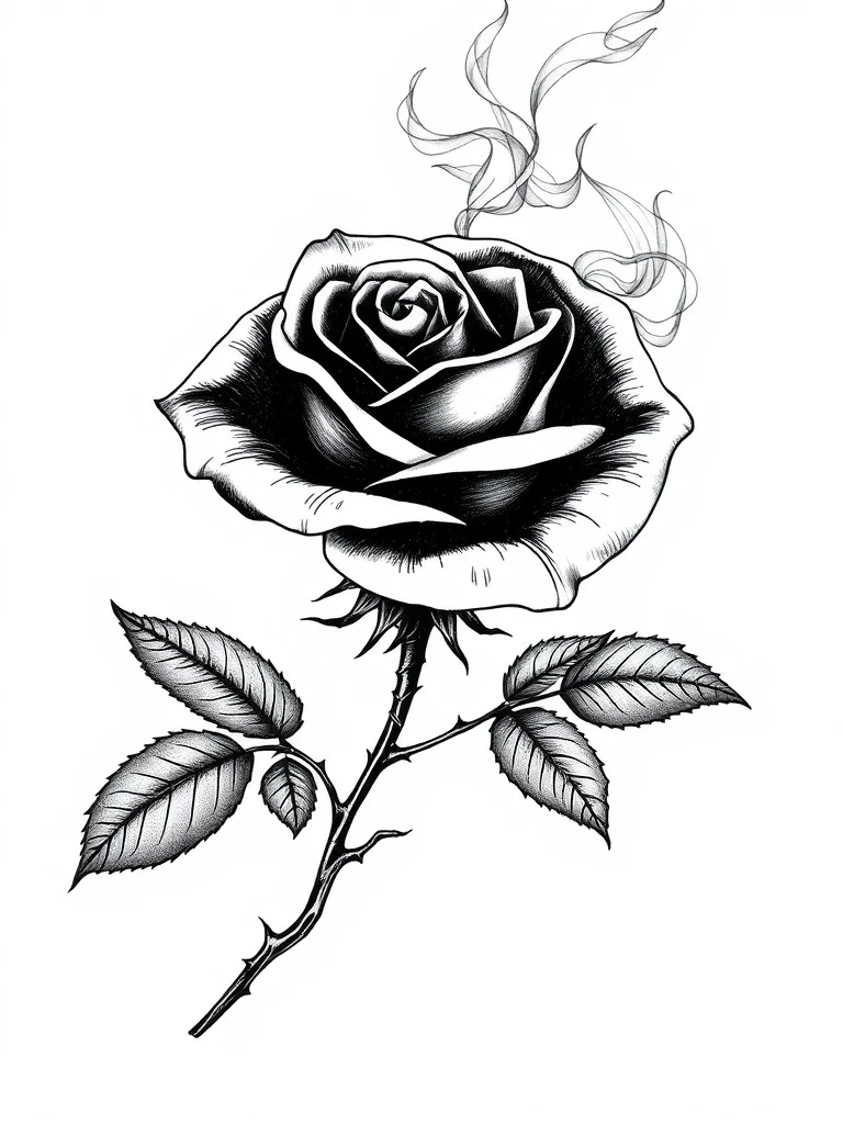 Noir tattoo