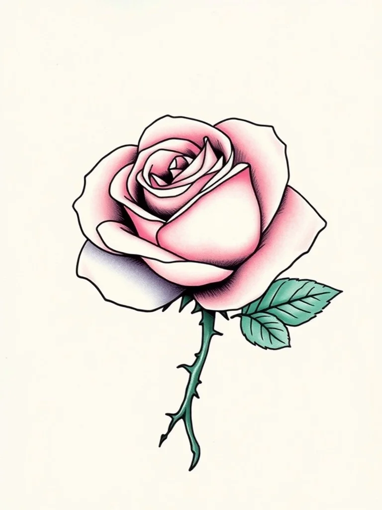 Pastel tattoo