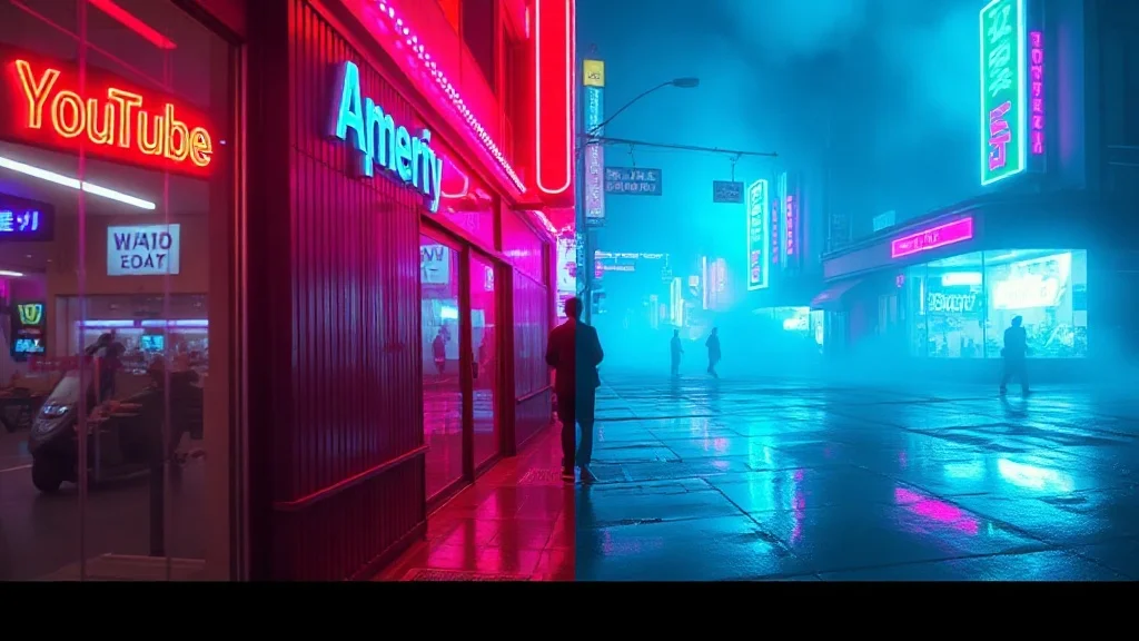 Cyberpunk youtube thumbnail: a side-by-side comparison of two products