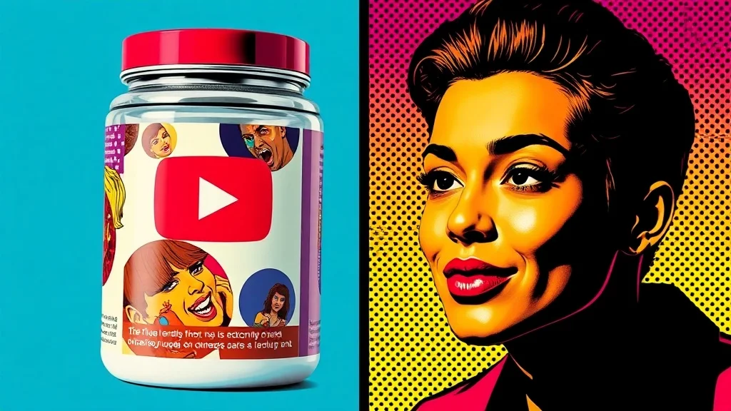 Pop Art youtube thumbnail: a side-by-side comparison of two products