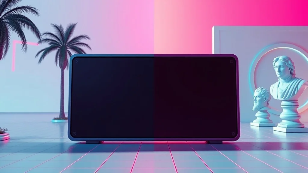 Vaporwave youtube thumbnail: a side-by-side comparison of two products